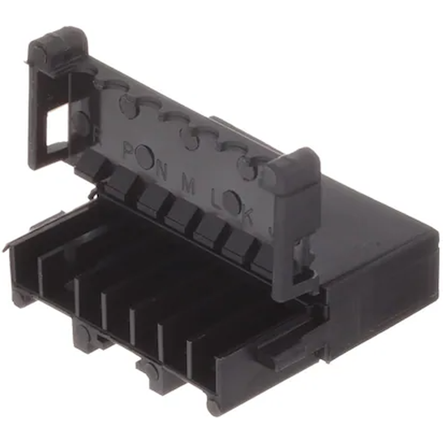 Delphi-12041254 分立接线罩连接器 Conn Housing M 7 POS 4.5mm Crimp ST Cable Mount
