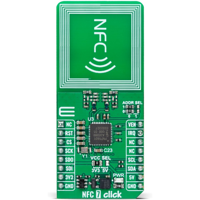 MikroElektronika-MIKROE-6453 NFC/RFID-Lese- und -Schreibgerät NFC/RFID 3.4MHz