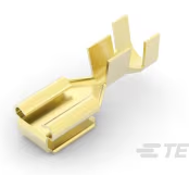 TE Connectivity-62253-1 Steckverbinderanschlüsse Quick Disconnect Terminal 10-14AWG Brass F/M 19.55mm Reel/Strip