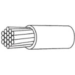 TE Connectivity-589271-000 Multi-Chip-Package-Speicher High Performance Cable 1Conductors 20AWG 1.29mm Silver Coated Copper White 600VAC