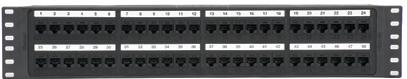 Panduit-NK6PP48P Telecomunicaciones y teléfono del conector Rack Mount Patch Panels Rack