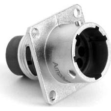 Amphenol-RT00128PNH Connector Circular Conn Circular PIN 8 POS Crimp ST Wall Mount 8 Terminal 1 Port