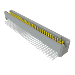Conn Shrouded Header (4 Sides) HDR 70 POS 1.27mm Solder RA Side Entry Thru-Hole TIGER EYE™ Tube