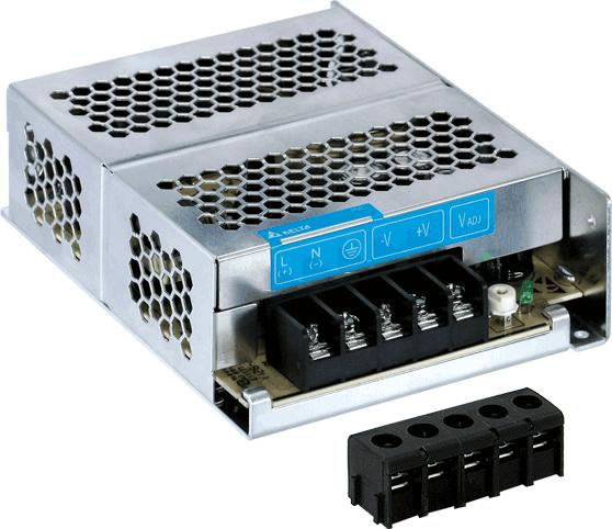 Delta Electronics-PMC-24V075W1AA 交流至直流电源供应器 AC/DC Power Supply Single-OUT 24V 3.125A 75W 6-Pin Carton