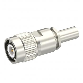 Radiall-R143073000 RF-Steckverbinder Conn TNC 0Hz to 4GHz 50Ohm Crimp ST Cable Mount PL Gold Over Nickel