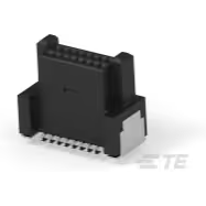 ERNI Electronics-454926-E 连接器插头及 PCB 插座 Conn Micro Socket Strip F 16 POS 0.8mm Solder ST SMD T/R