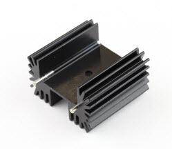 Assmann WSW components, Inc-V9733E2-LP Heat Sinks Heat Sink Passive with Black Anodized Finish