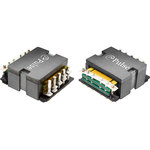 Switching Transformer 5T:5T/1T/1T 0.02Ohm Prim. DCR 0.000875Ohm Sec. DCR 140W 11 Terminal Screw SMD