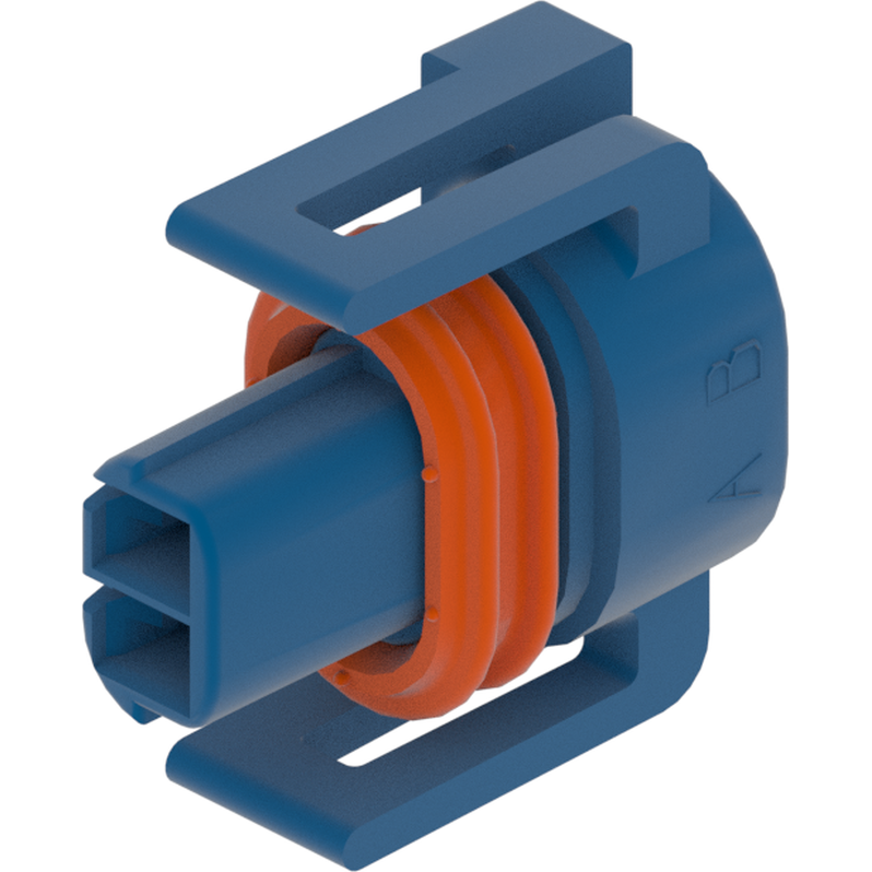 Delphi-15496460 Einzeladersteckverbinder, Gehäuse TWO WAY BLUE METRI-PACK 150.2 SEALED FEMALE CONNECTOR