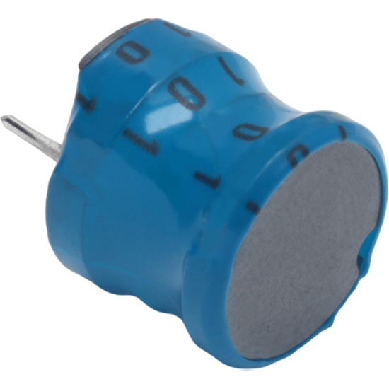 KEMET Corporation-UPIO11HY100H00 Induktor verbleit Power Choke Unshielded Drum Core 10uH 20% 10KHz Ferrite 4.5A 0.04Ohm DCR RDL T/R