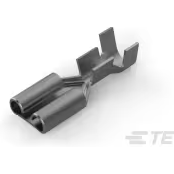 TE Connectivity-1742971-4 Terminales del conductor Crimp Terminal 14-18AWG Brass F 19.18mm Tin Reel/Strip