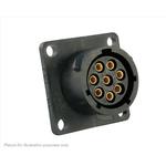 Conn Circular SKT 8 POS Crimp ST Flange Mount 8 Terminal 1 Port