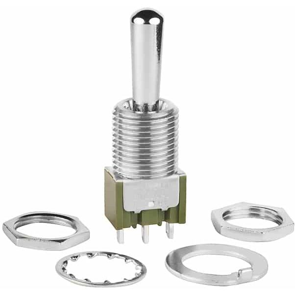 NKK Switches-MN18B2B1W01 Switch Toggle SWITCH TOGGLE SPDT 6A 125V