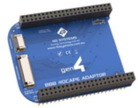 4D Systems-GEN4-4DCAPE-ADAPTOR 专用接口 Adaptor Board for connecting gen4 4DCAPE display to BeagleBone Black