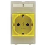 HARTING-39500010002 Steckverbinder Conn Power F 2 POS Screw ST 2 Terminal 1 Port
