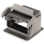 Housing 90° 10B Shell Size Die Cast Aluminum Single Lock Han®