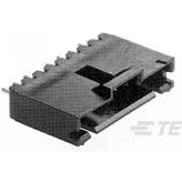 TE Connectivity-5-104362-5 Connector Headers and PCB Receptacles Conn Shrouded Header (4 Sides) HDR 6 POS 2.54mm Solder ST Top Entry Thru-Hole Box