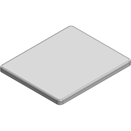 Masach Tech-MS595-10S null 59.5 x 50.4 x 3.2mm One-piece Drawn-Seamless RF Shield/EMI Shield (CRS)