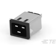 TE Connectivity-5-1609152-9 Moduli di ingresso potenza Power Entry Module EMI 50Hz/60Hz 20A 250VAC Quick Connect Panel Mount