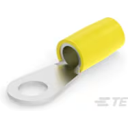 TE Connectivity-324052 Connector Terminals Ring Tongue Terminal 4AWG Copper Yellow 47.7mm Tin Loose