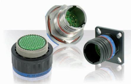 SOURIAU-8D019M32SB Conector circular Conn Circular SKT 32 POS Crimp ST Flange Mount 32 Terminal 1 Port