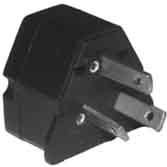 Hammond Manufacturing-298G6 Steckverbinder Conn Power Adapter PL/RCP 3 POS ST 3 Terminal 1 Port