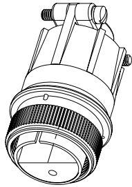 Amphenol-10-584899-01P Steckverbinder, rund Conn Circular Contact Gender PIN