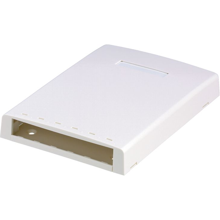 Panduit-CBXF6IW-AY Steckverbinderzubehör Connector Accessories Surface Mount Box Acrylonitrile Butadiene Styrene Off White Mini-Com®