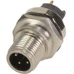 HARTING-21033211431 Steckverbinder, rund PCB receptacle male front A-cod 4-pole
