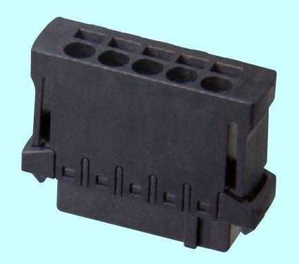 Omron-XW4H-04A1 Steckverbinder, Klemmenblöcke Conn Terminal Block SKT 4 POS 2.54mm Push-In Spring ST Cable Mount 6A