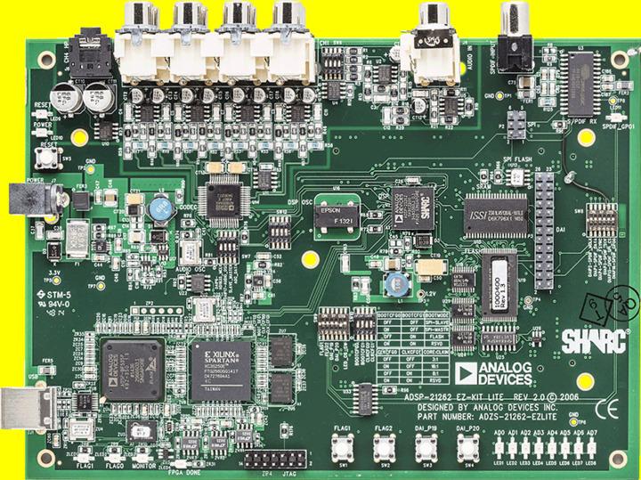 Analog Devices-ADZS-21262-EZLITE Embedded System Development Boards and Kits ADSP-21262 DSP Evaluation Board 300MHz CPU 512KB RAM 1MB/2MB Flash/SPI Flash Win 7 Enterprise/Win 7 Professional/Win 7 Ultimate/Win Vista Business SP2 32 bit/Win Vista Enterprise SP2 32 bit/Win Vista Ultimate SP2 32 bit/Win XP Professional SP3