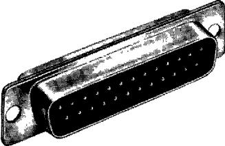 Cinch Connectivity Solutions-DBMM-25P Steckverbinder, D-Sub Conn D-Sub PIN 25 POS Solder ST Thru-Hole 25 Terminal 1 Port