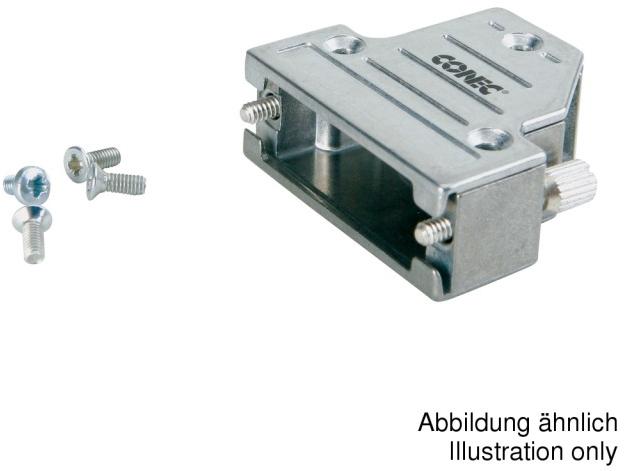 CONEC Elektronische Bauelemente GmbH-600X51625X Backshells Hood 3 Shell Size Metal