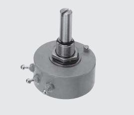 NIDEC Copal Electronics-JP-30B 1KO Resistor, capacitores variables, potenciómetres y reostates Res Cermet POT 1K Ohm 2% 1.5W 1(Elec)/1(Mech)Turns 6mm (40.5 X 30 X 36mm) Turret Panel Mount