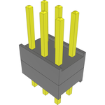 Conn Board Stacker HDR 6 POS 2.54mm Solder ST Top Entry Thru-Hole Bulk