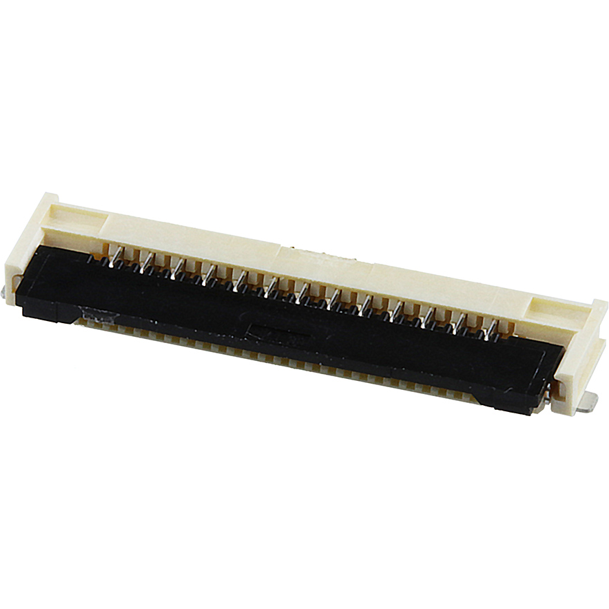 Molex-2005280130 Steckverbinder, FFC-FPC Conn FFC/FPC Connector SKT 13 POS 1mm Solder RA SMD Easy-On T/R