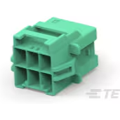 TE Connectivity-7-2232264-3 Gaine de câblage de raccordement discret CAP HOUSING,PANEL MOUNT,DOUBLE ROW POWER TRIPLE LOCK