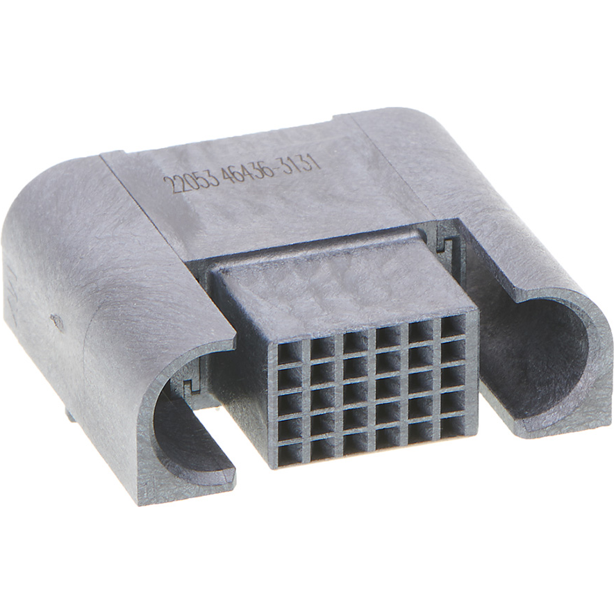 Molex-464363131 Steckverbinderleisten und Leiterplattenbuchsen Conn Board to Board RCP 30 POS 2mm Press Fit RA Side Entry Thru-Hole EXTreme Ten60Power Tray