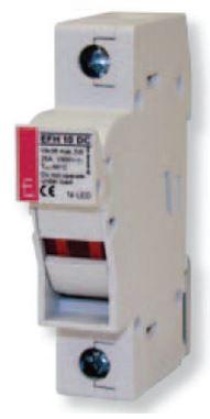 Altech Corporation-002540001 Accessori fusibile Fuse Holder 30A 600V DIN Rail Screw