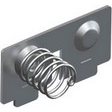 Keystone Electronics-5213 Batteriekontakte, Klemmen und Halter Battery Spring Contact 1 Cells AAA/AAAA/N/12V Size Steel