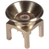 HUBER+SUHNER-82_MMBX-50-0-14/111_NH RF-Steckverbinder Conn MMBX 0Hz to 12.4GHz 50Ohm Solder ST Thru-Hole F Gold Over Nickel Phosphorus Bulk