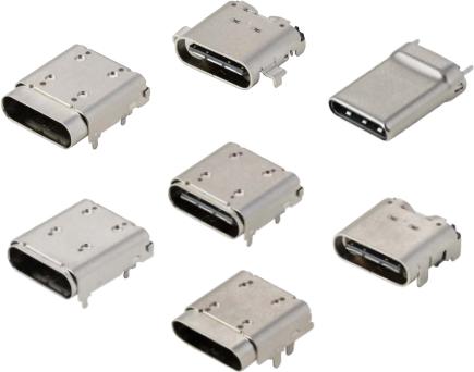 Amphenol Communications Solutions-10138002-10011LF Connector USB Conn USB 3.1 Type C RCP 24 POS Solder ST SMD 24 Terminal 1 Port T/R