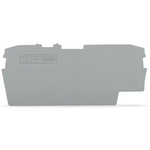 Connector Accessories End and Intermediate Plate Straight Polyamide 6/6 Gray Box