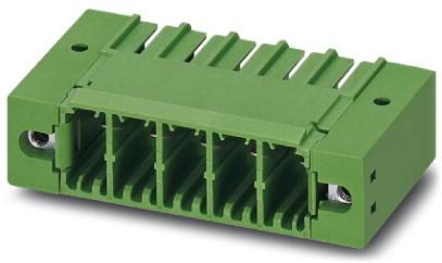 PHOENIX CONTACT-1720806 连接器插头及 PCB 插座 Conn Wire to Board HDR 3 POS 7.62mm Solder RA Side Entry Thru-Hole Cardboard