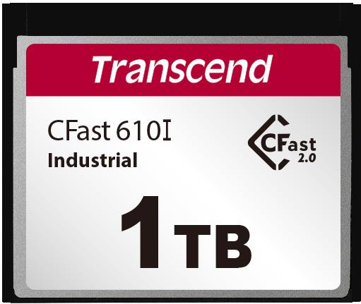 Transcend Information-TS1TCFX610I Flash Cards 1TB, CFast Card, SATA3, TLC, Wide Temperature, Embedded Card