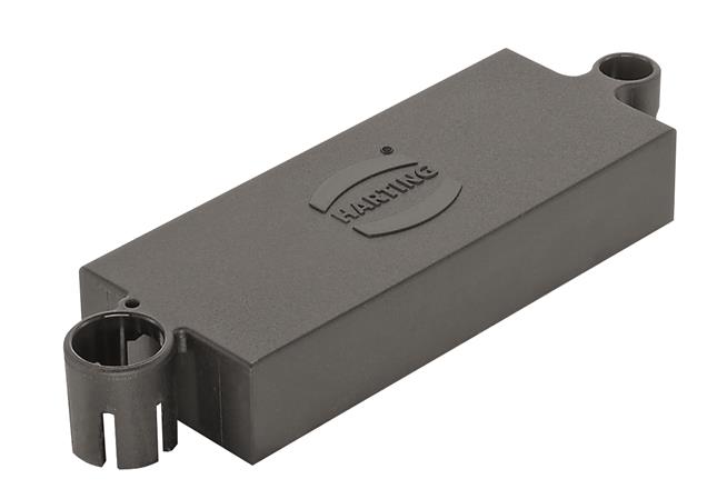 HARTING-09140245701 Steckverbinderzubehör Connector Accessories Protection Cover Straight Thermoplastic Han-Modular®