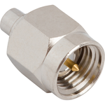 SMA Plug to AMC4 Jack Adapter 50 Ohm Straight