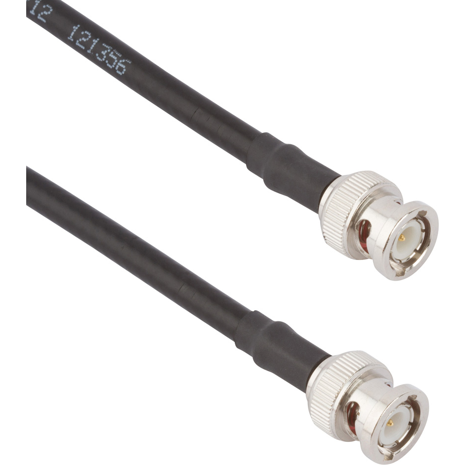 Amphenol RF-095-850-278-036 Cable Assembly Coaxial Cable Assembly LMR-240-UF 0.914m BNC to BNC PL-PL Bag