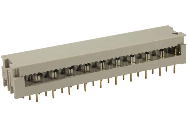 HARTING-09190409643 Steckverbinderleisten und Leiterplattenbuchsen Conn IDC Connector 40 POS 2.54mm Solder RA Side Entry Thru-Hole