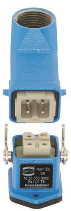 HARTING-10360030002 Kits de composants Han Ex 3A Kit HBM
